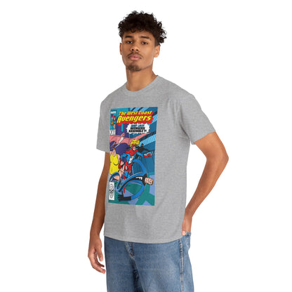 West Coast Avengers #46 T-Shirt - John Byrne Art - Great Lakes Avengers Appearance - Marvel Comics