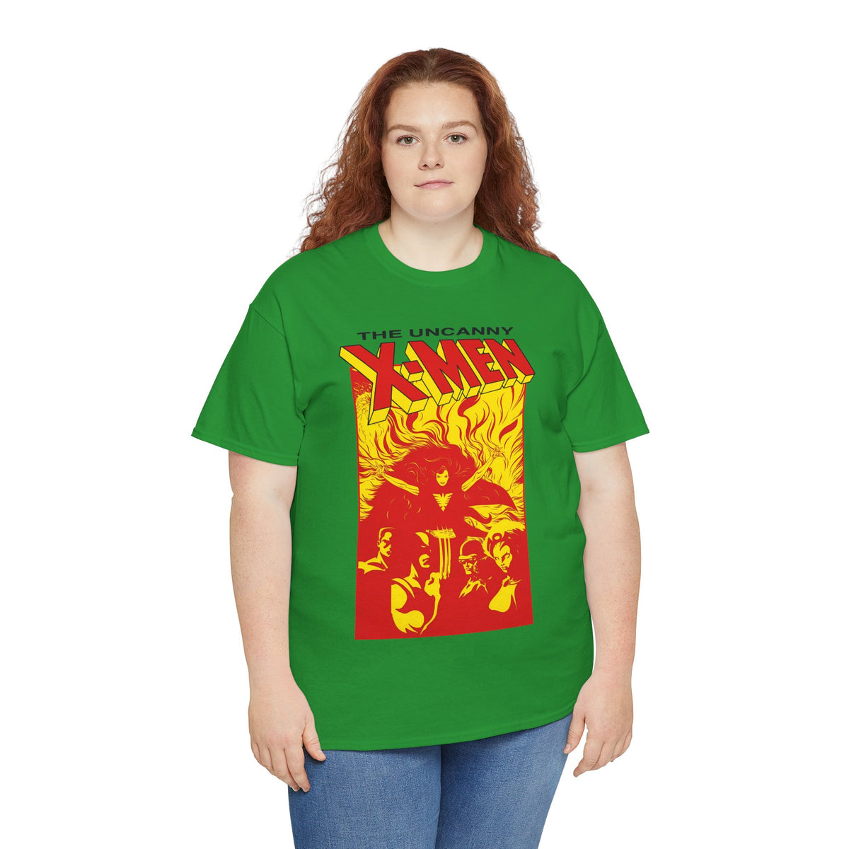 Uncanny X-Men T-Shirt - Steve Lightle Art - Dark Phoenix, Cyclops, Wolverine - Marvel Comics