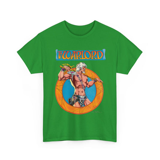 Warlord T-Shirt - Mike Grell Art - Skartaris - Travis Morgan - DC Comics 1970s Sword & Sorcery Series