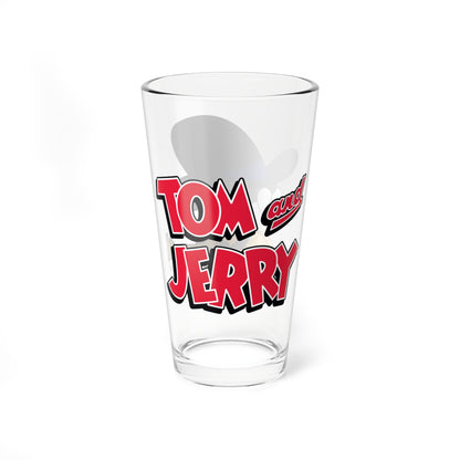 Uncle Pecos Pint Glass, 16oz - Jerry's Cowboy Uncle - Pecos Pest - Tom & Jerry - Hanna-Barbera Cartoon