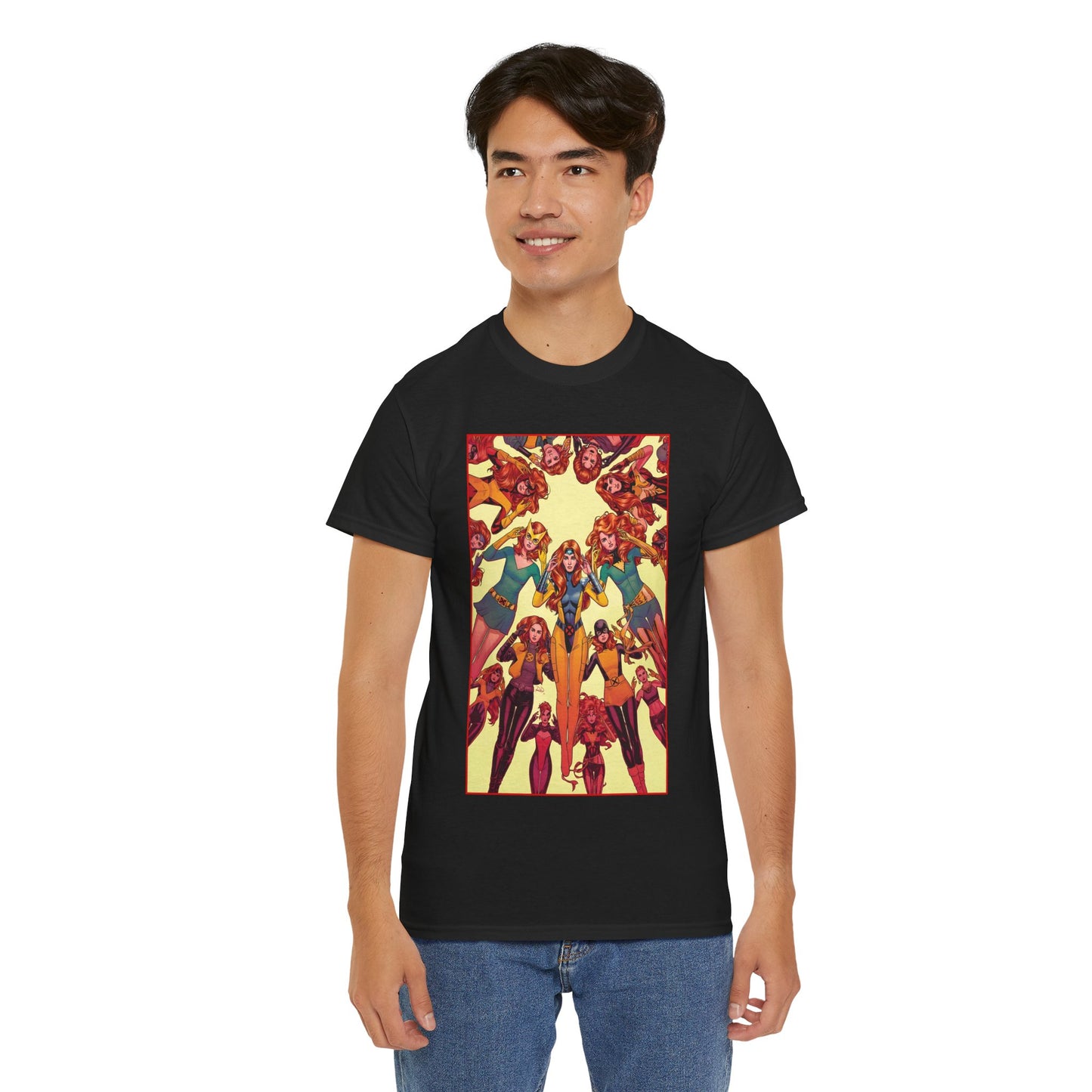 Jean Grey T-Shirt - Russell Dauterman Art - Marvel Girl, Dark Phoenix - X-Men Variant Cover - Marvel Comics