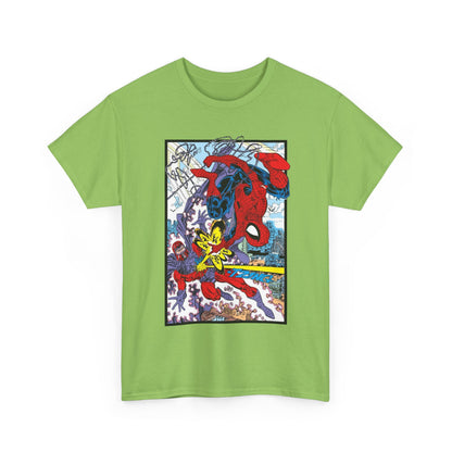 Spider-Man Vs Magneto T-Shirt - Erik Larsen Art - Marvel Comics