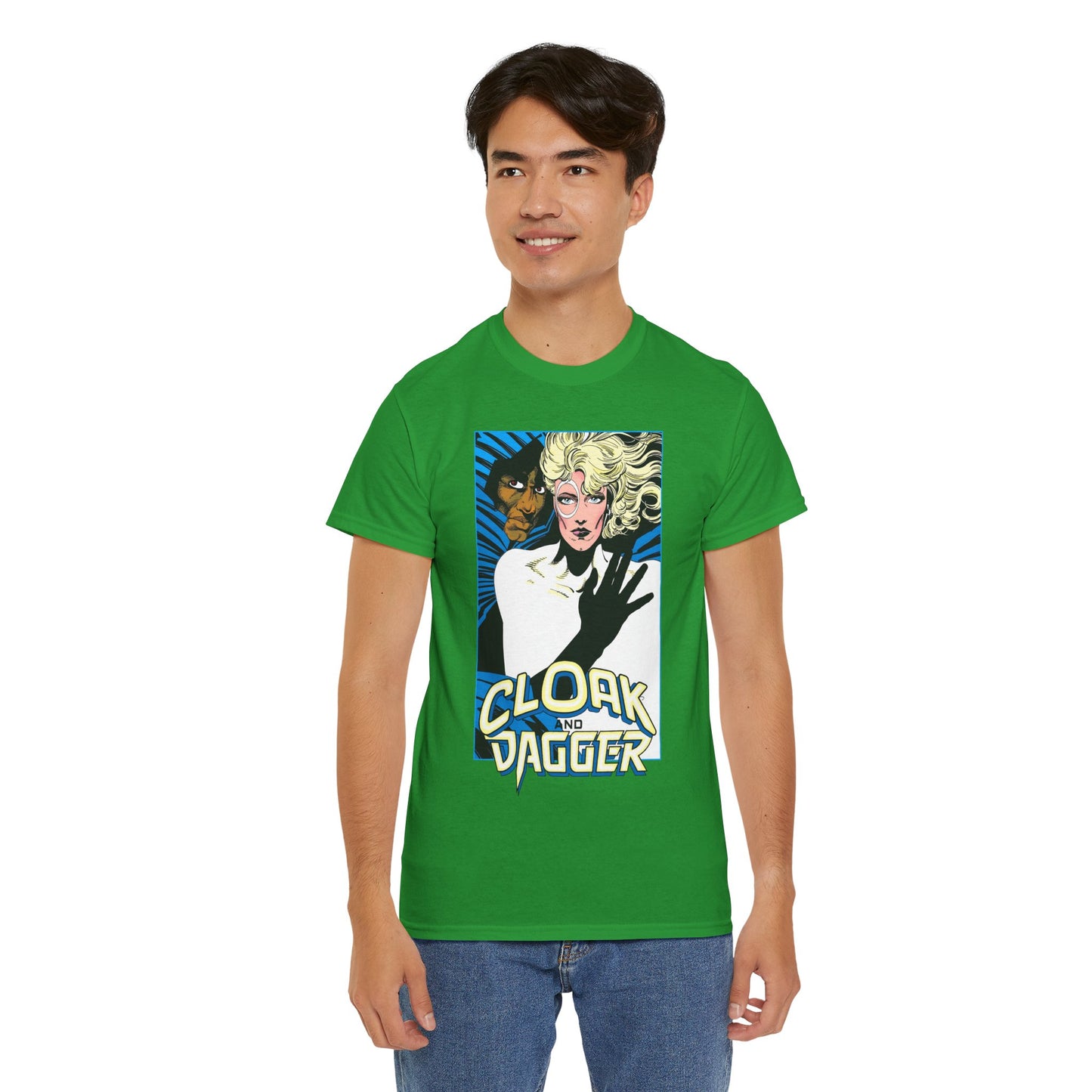 Cloak & Dagger T-Shirt - Popular 1980 Comic Book Duo - Marvel Comics