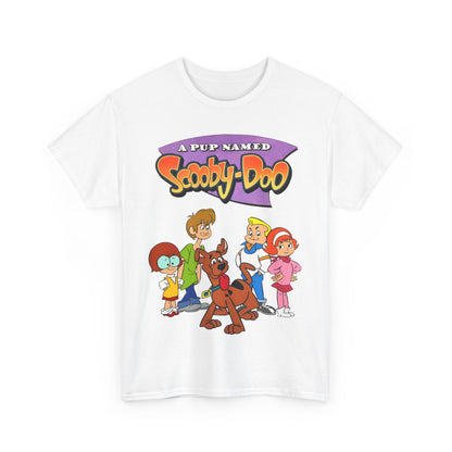 A Pup Named Scooby-Doo T-Shirt - Hanna-Barbera Cartoon TV Series 1990s - Fred, Daphne, Velma, Shaggy