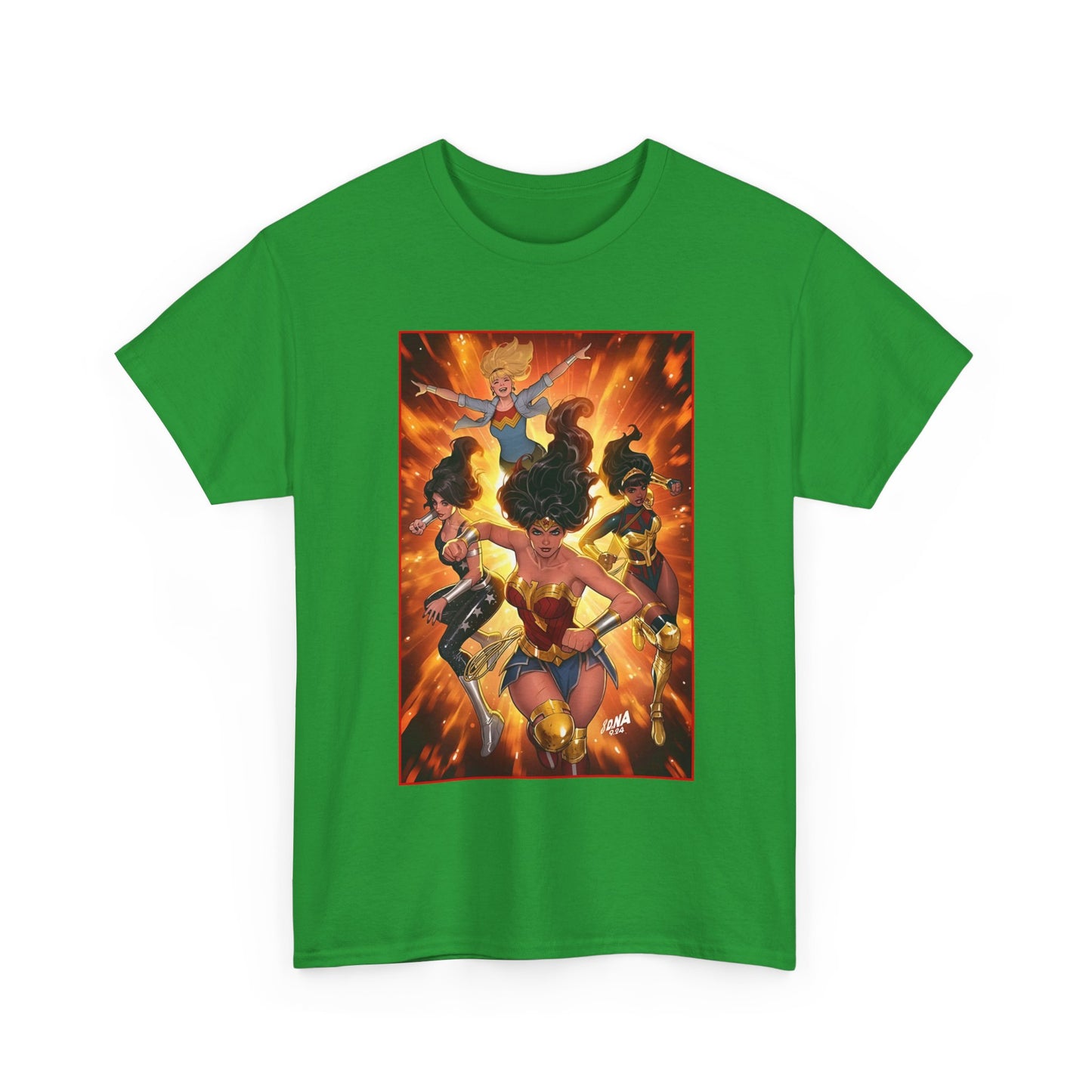 Wonder Woman & the Wonder Girls T-Shirt - David Nakayama Art - Donna Troy, Cassie Sandsmark, Yara Flor - #17 Variant Cover Art - DC Comics