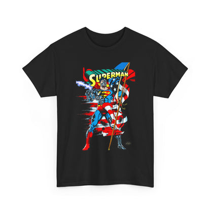 Cyborg Superman T-Shirt - Dan Jurgens Art - Reign of the Supermen Enemy - 1990s Storyline After the Death of Superman - DC Comics