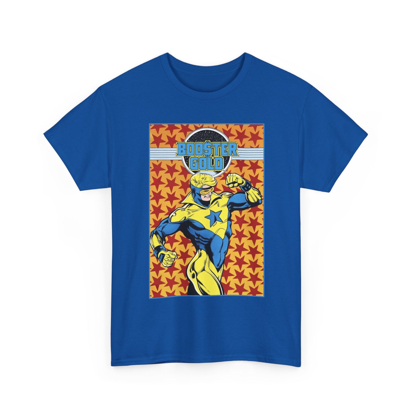 Booster Gold T-Shirt - Dan Jurgens Art - JLI Member - DC Comics