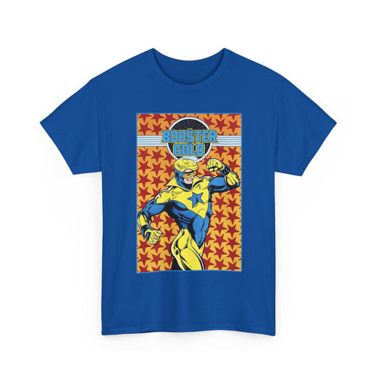Booster Gold T-Shirt - Dan Jurgens Art - JLI Member - DC Comics
