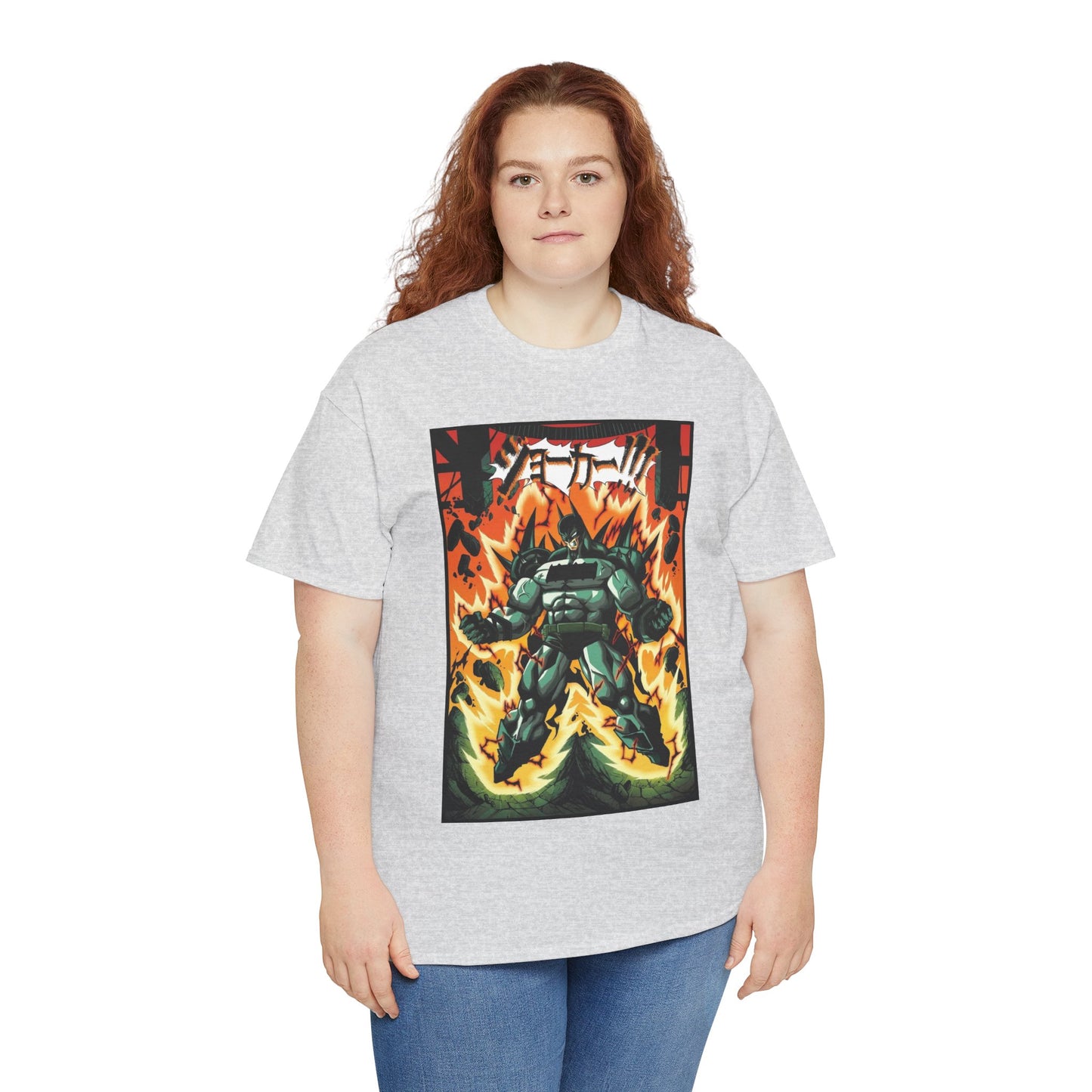 Absolute Batman T-Shirt - Mario Foccillo Art - Dragonball Z Homage - Jiman Comics - DC Comics