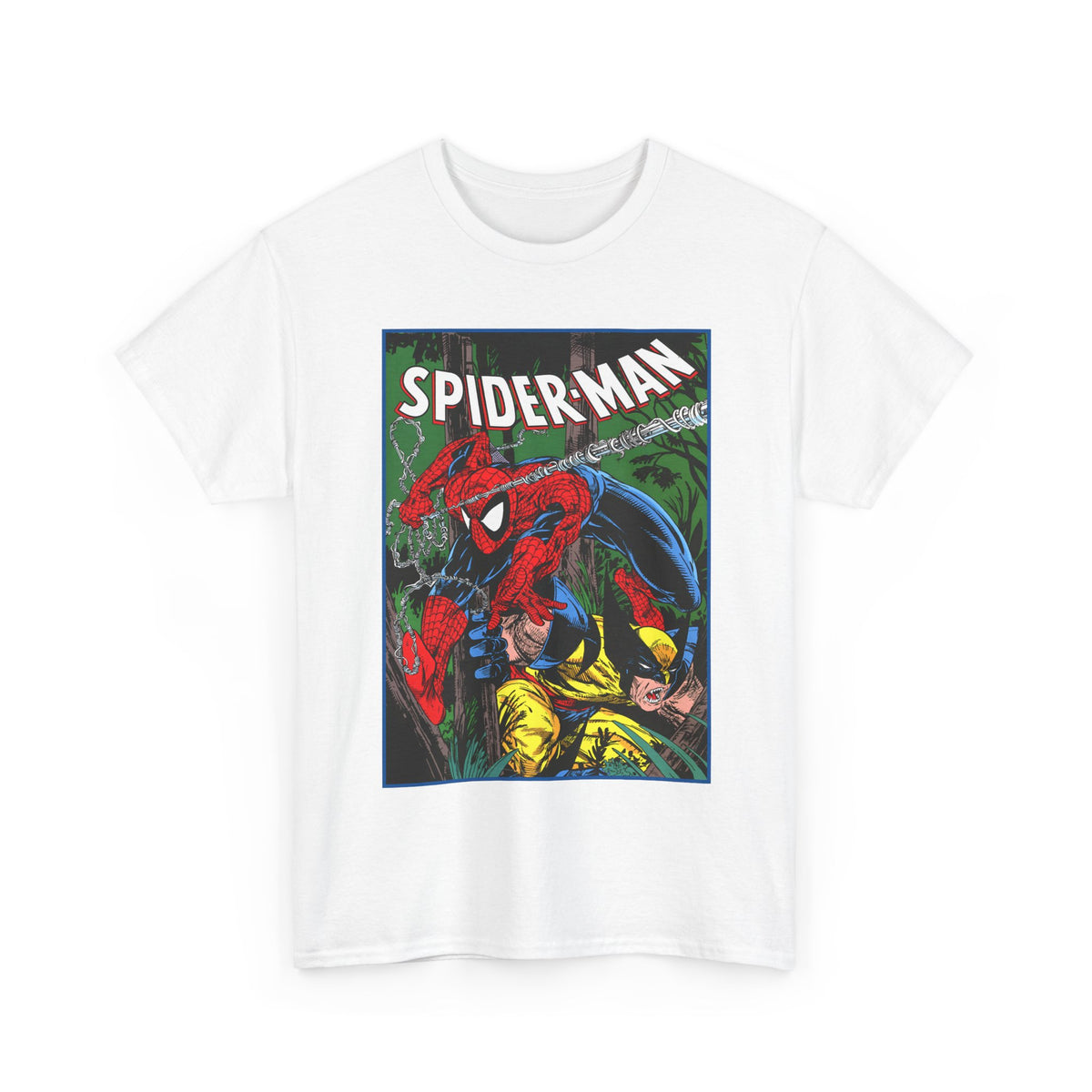 Spider-Man & Wolverine T-Shirt - Todd McFarlane Art - Marvel Comics