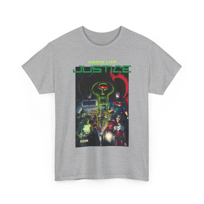 Absolute Justice T-Shirt - Juan Ferreyra Art - Superman Batman Wonder Woman Martian Manhunter - DC Comics