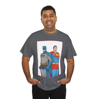 Superman & Batman T-Shirt - Frank Quitely Art - World's Finest Variant Cover Art - DC Comics