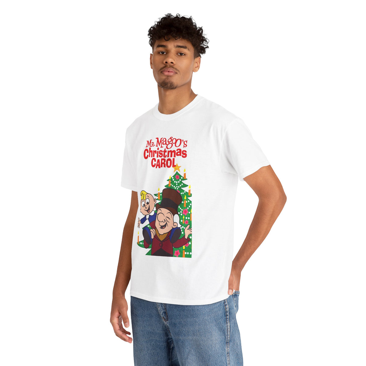Mr. Magoo's A Christmas Carol T-Shirt - Retro Festive Holiday Tee