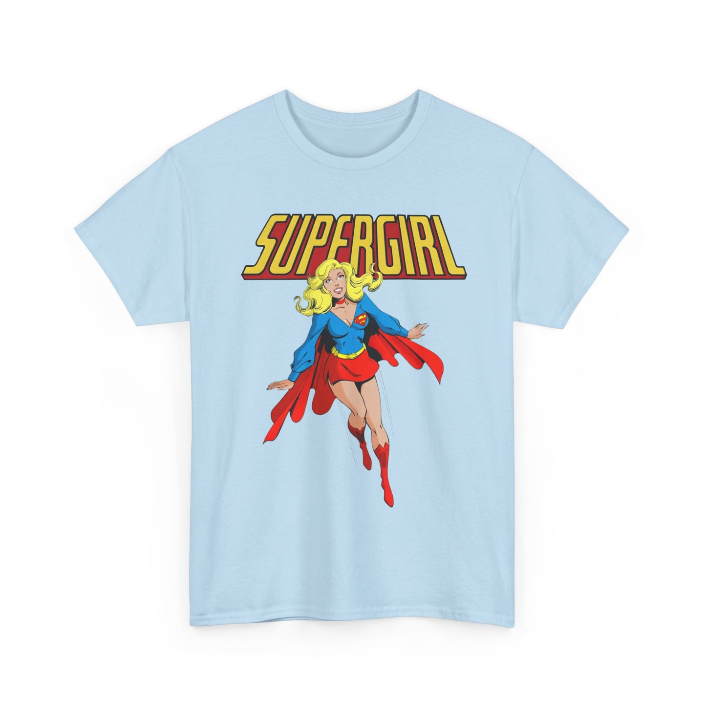 Supergirl T-Shirt - John Byrne Art - Kara, Maid of Might - 2026 Movie with Milly Alcock - DC Comics