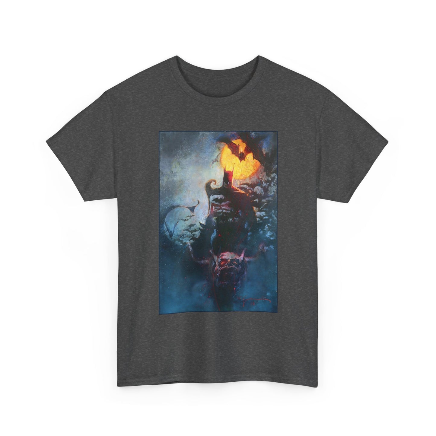 Batman T-Shirt - Bill Sienkiewicz Art - DC Comics