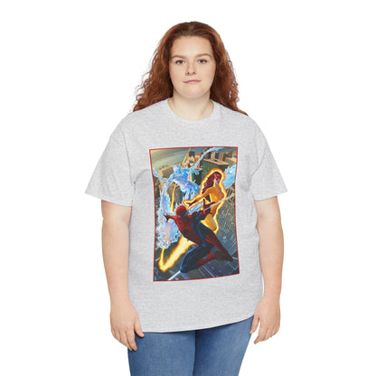 Spider-Man & His Amazing Friends T-Shirt - Firestar, Iceman - Marvel Comics