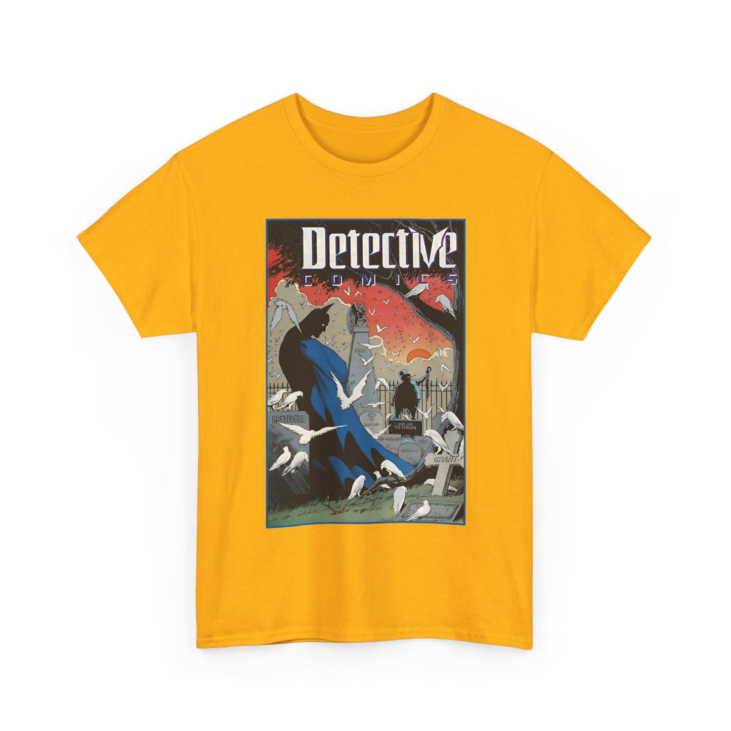Detective Comics T-Shirt - Norm Breyfogle Art - Batman, Penguin - DC Comics