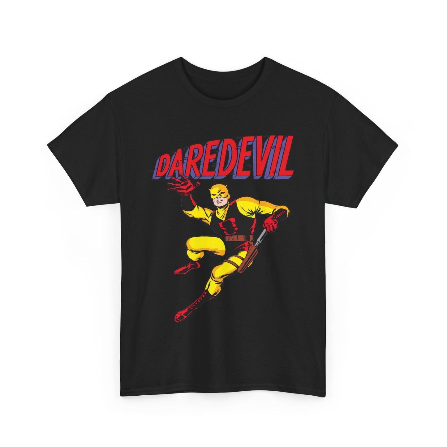 Daredevil T-Shirt - Yellow Costume - Silver Age #1 Cover Art - Marvel Comics