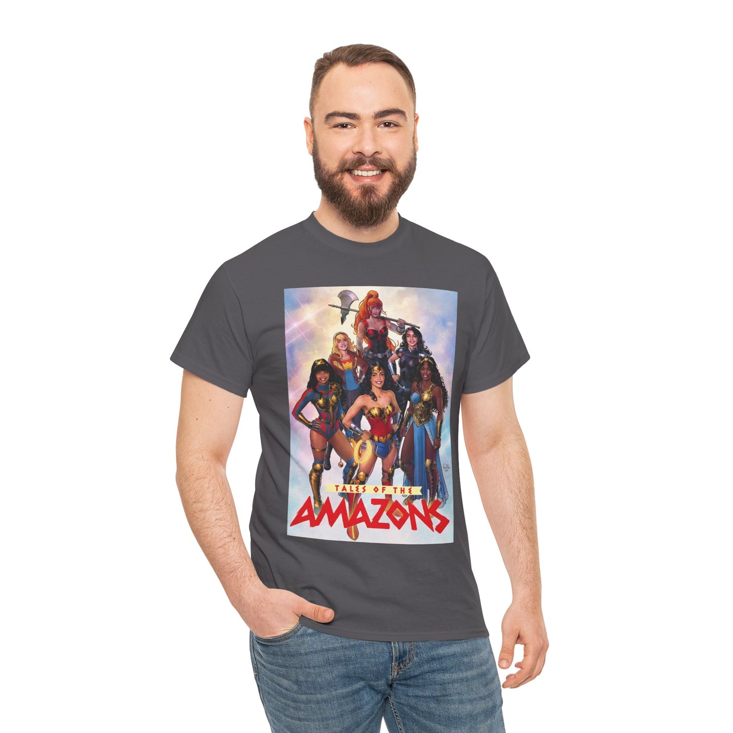 Tales of the Amazons T-Shirt - Nicola Scott Art - Wonder Woman, Wonder Girl, Troia, Nubia, Artemis, Queen Hippolyta, Yara Flor, Donna Troy - DC Comics