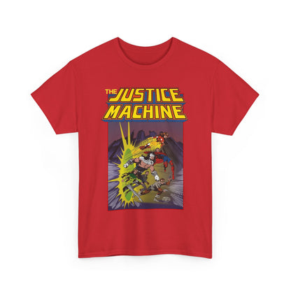 Justice Machine T-Shirt - John Byrne Art - Comico Comics