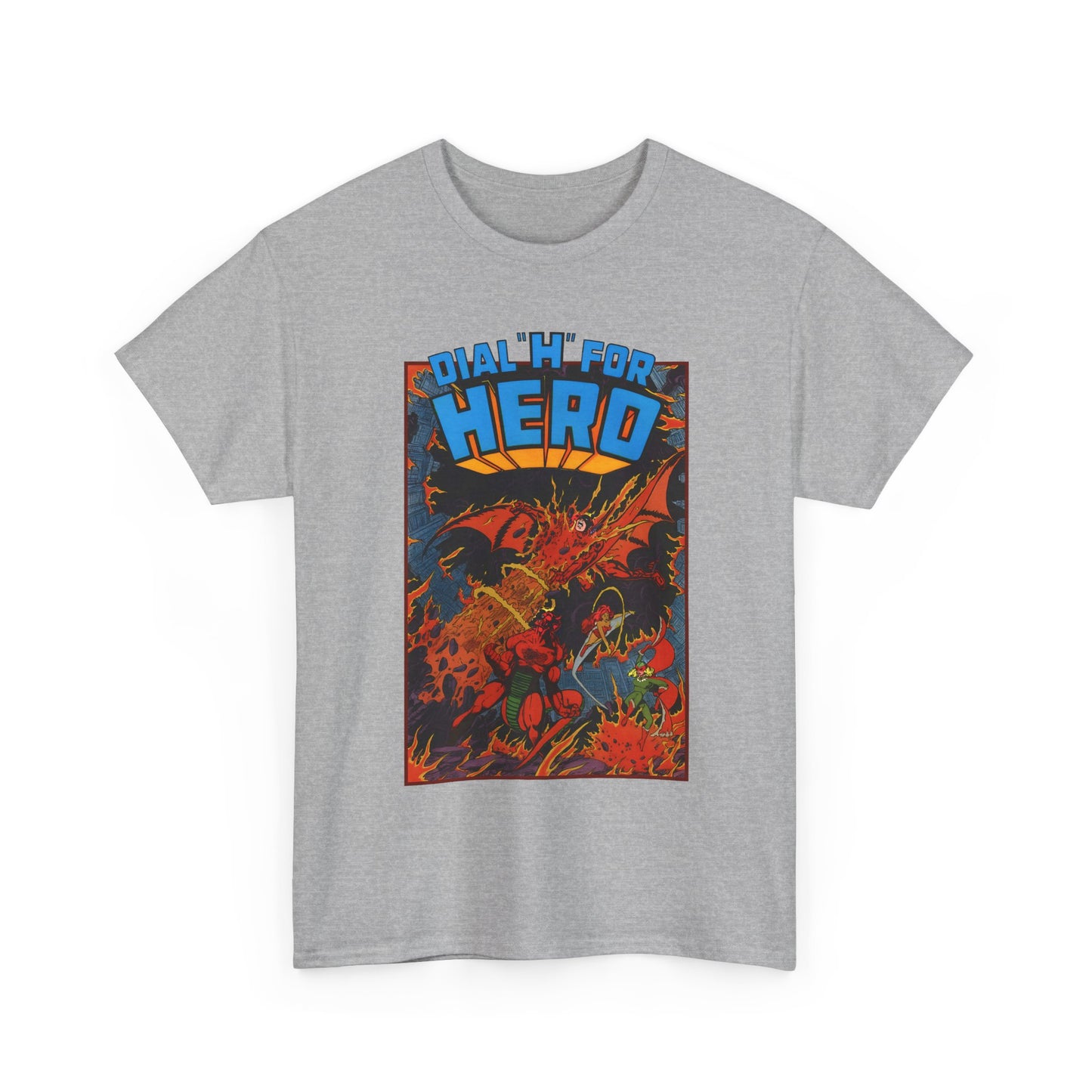 Dial "H" For Hero T-Shirt - George Perez Art - Adventure Comics Series - DC Comics