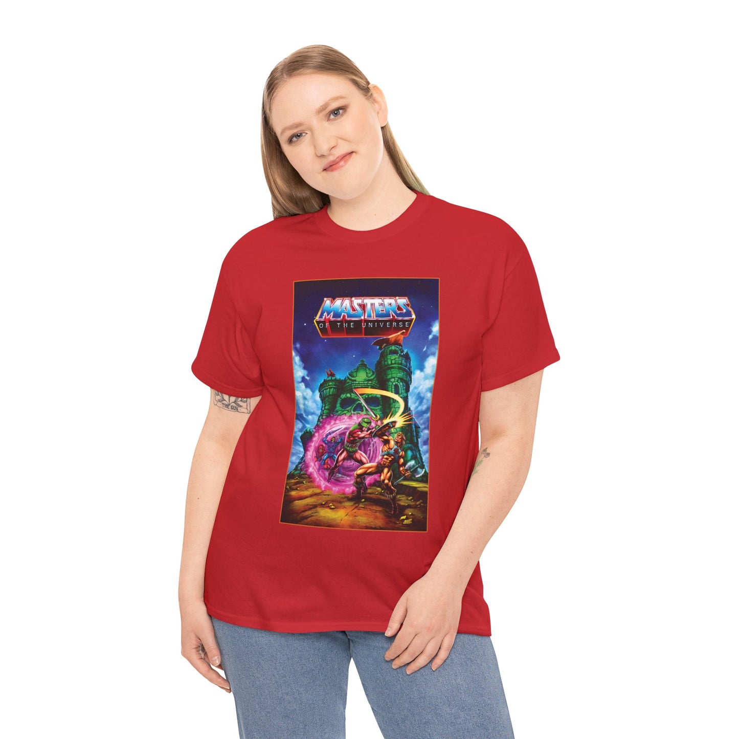 Masters of the Universe T-Shirt- He-Man Vs Tri-Klops, Skeletor and Beast Man - New 2026 Movie with Nicholas Galitzine