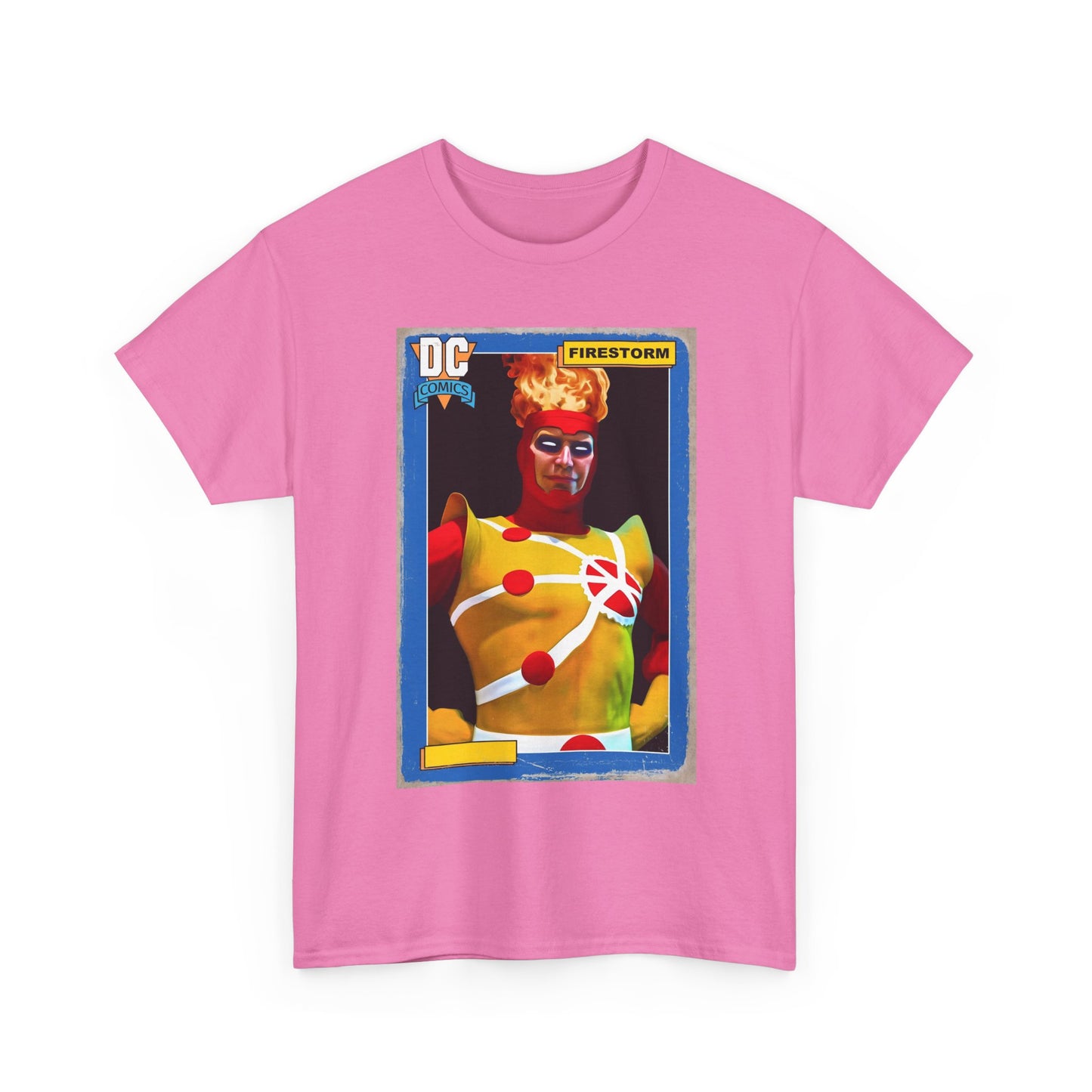Firestorm T-Shirt - Mark Spears Art - DC Universe Trading Card Homage - Ronnie Raymond - DC Comics