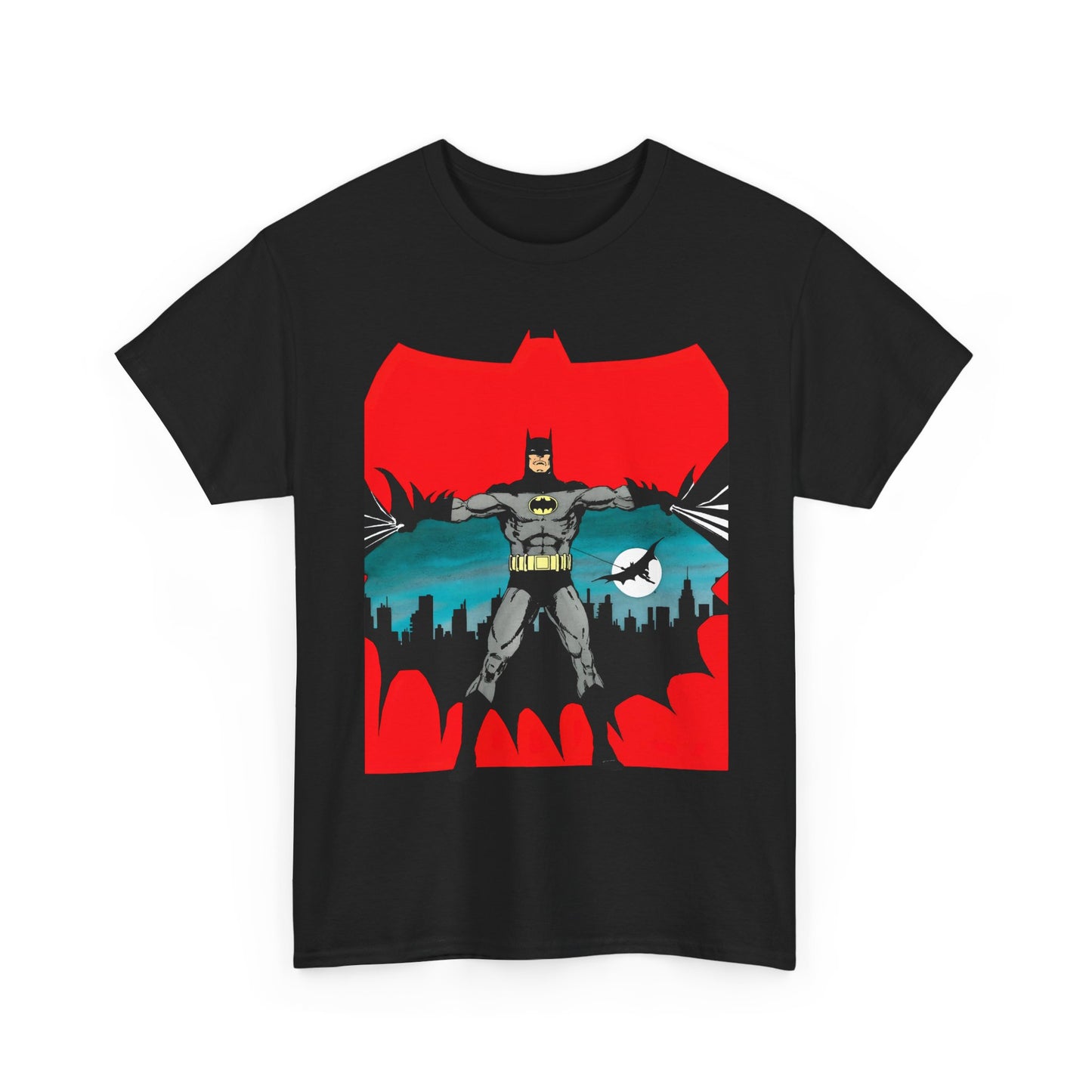 Batman T-Shirt - George Perez Art - History of the DC Universe - Gotham's Dark Knight Detective - DC Comics