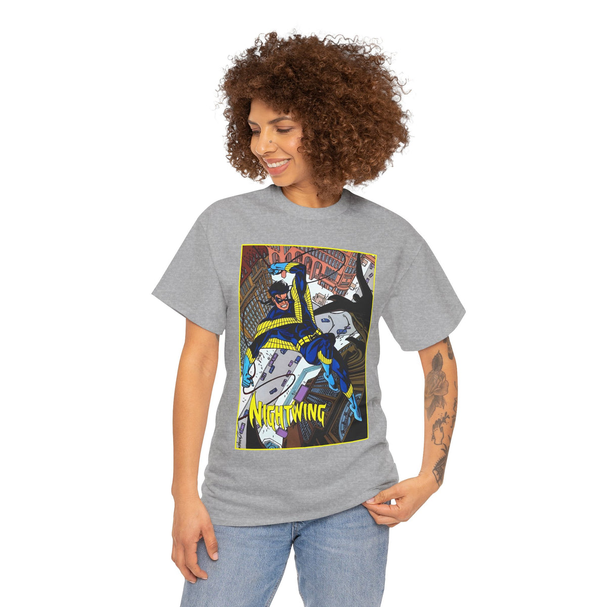 Nightwing T-Shirt - José Luis García-López Art - New Teen Titans Leader - DC Comics