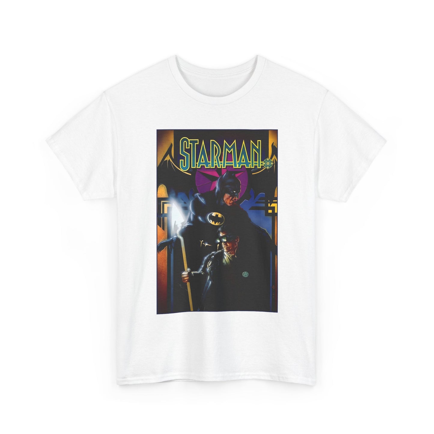 Starman & Batman T-Shirt - Tony Harris Art - Jack Knight - DC Comics