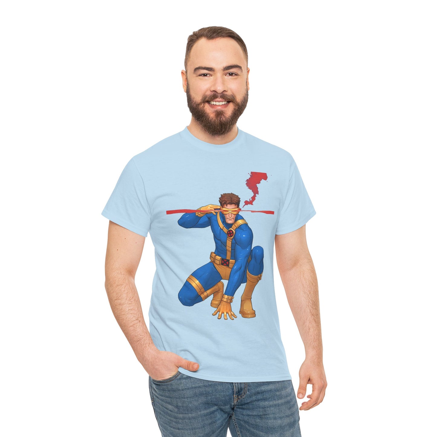 Cyclops T-Shirt - David Nakayama Art - X-Men Member - Marvel Comics