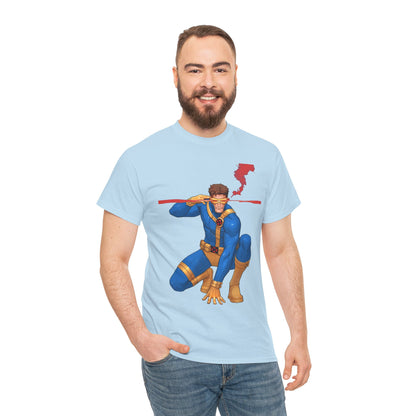 Cyclops T-Shirt - David Nakayama Art - X-Men Member - Marvel Comics