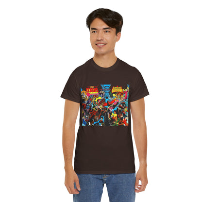 New Teen Titans & Batman and the Outsiders T-Shirt - George Perez & Jim Aparo Art - DC Comics