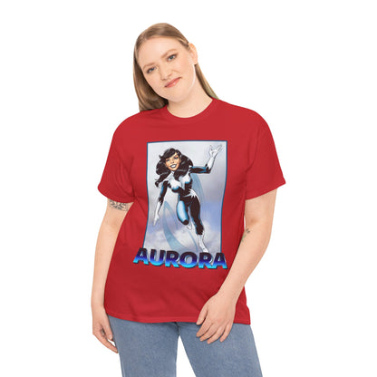 Aurora T-Shirt - John Byrne Art - Alpha Flight Member - Marvel Comics