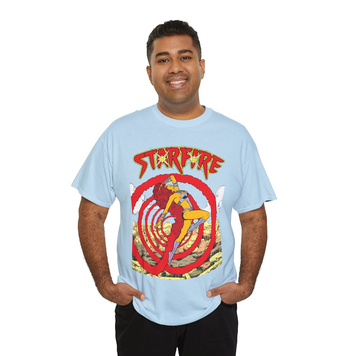 Starfire T-Shirt - George Perez Art - New Teen Titans Member - DC Comics - Koriand'r, Princess from Tamaran