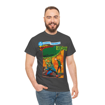 DC Comics Presents #26 T-Shirt - Jim Starlin Art - Superman & Green Lantern Team-Up - DC Comics