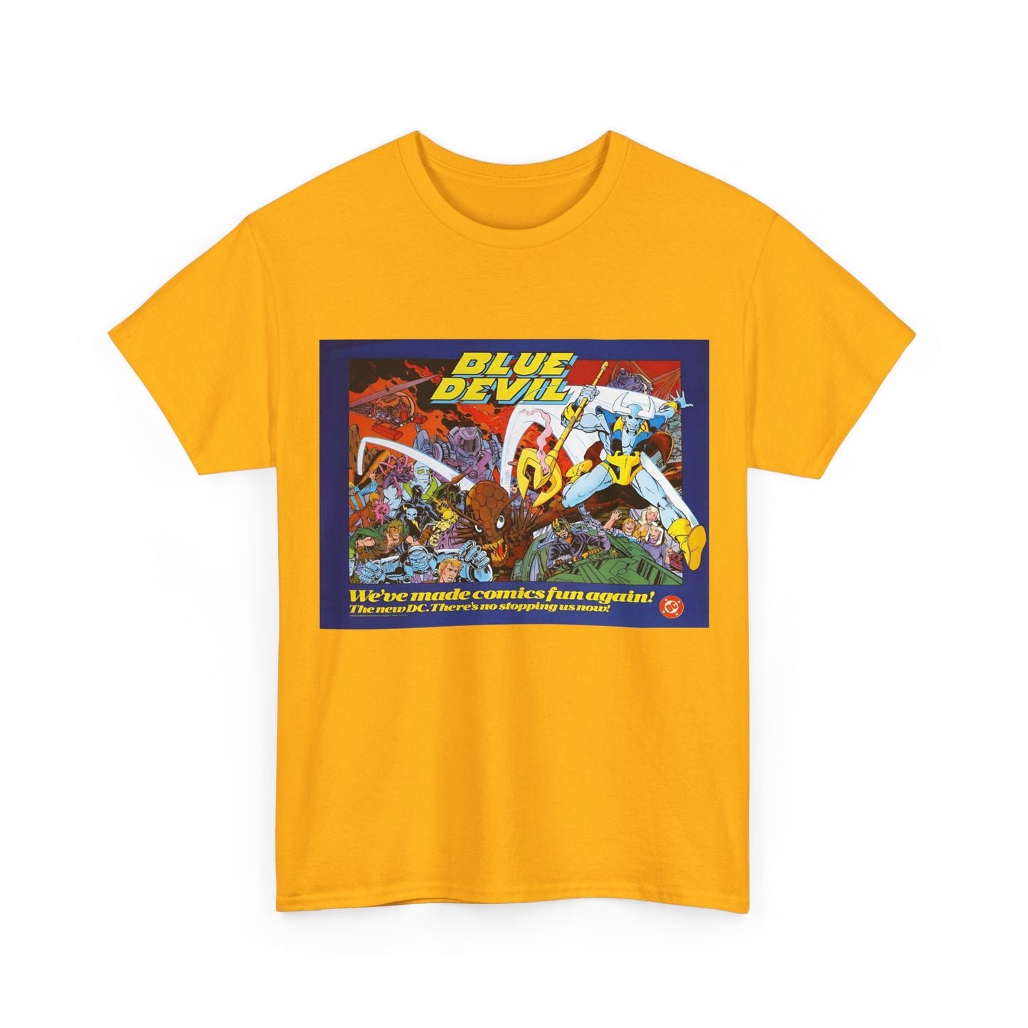 Blue Devil Ad T-Shirt - DC Comics