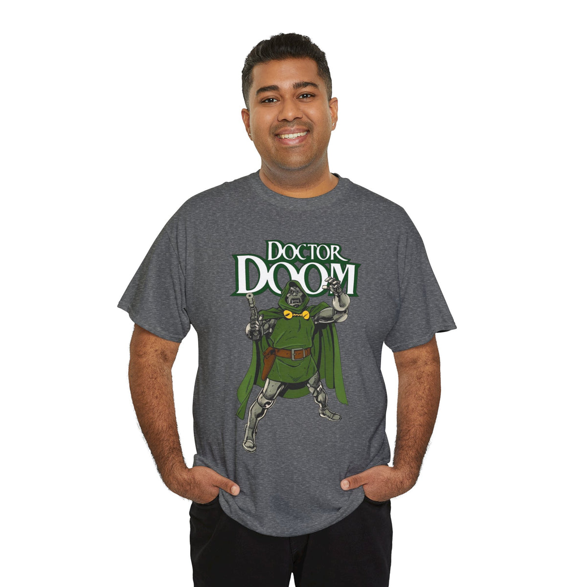 Doctor Doom T-Shirt - John Byrne Art - Fantastic Four Foe - Ruler of Latveria - 2026 Avengers Doomsday Movie - Marvel Comics
