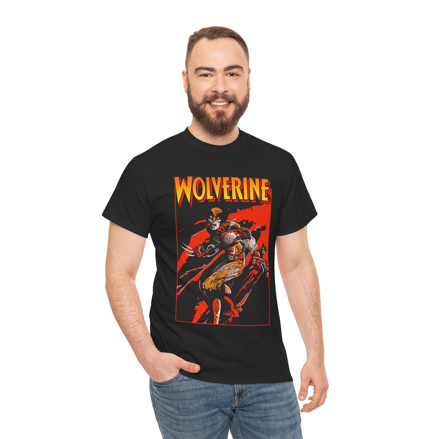 Wolverine T-Shirt - Barry Windsor-Smith Art - X-Men Member & Leader - Mutant Warrior - Logan - Marvel Comics