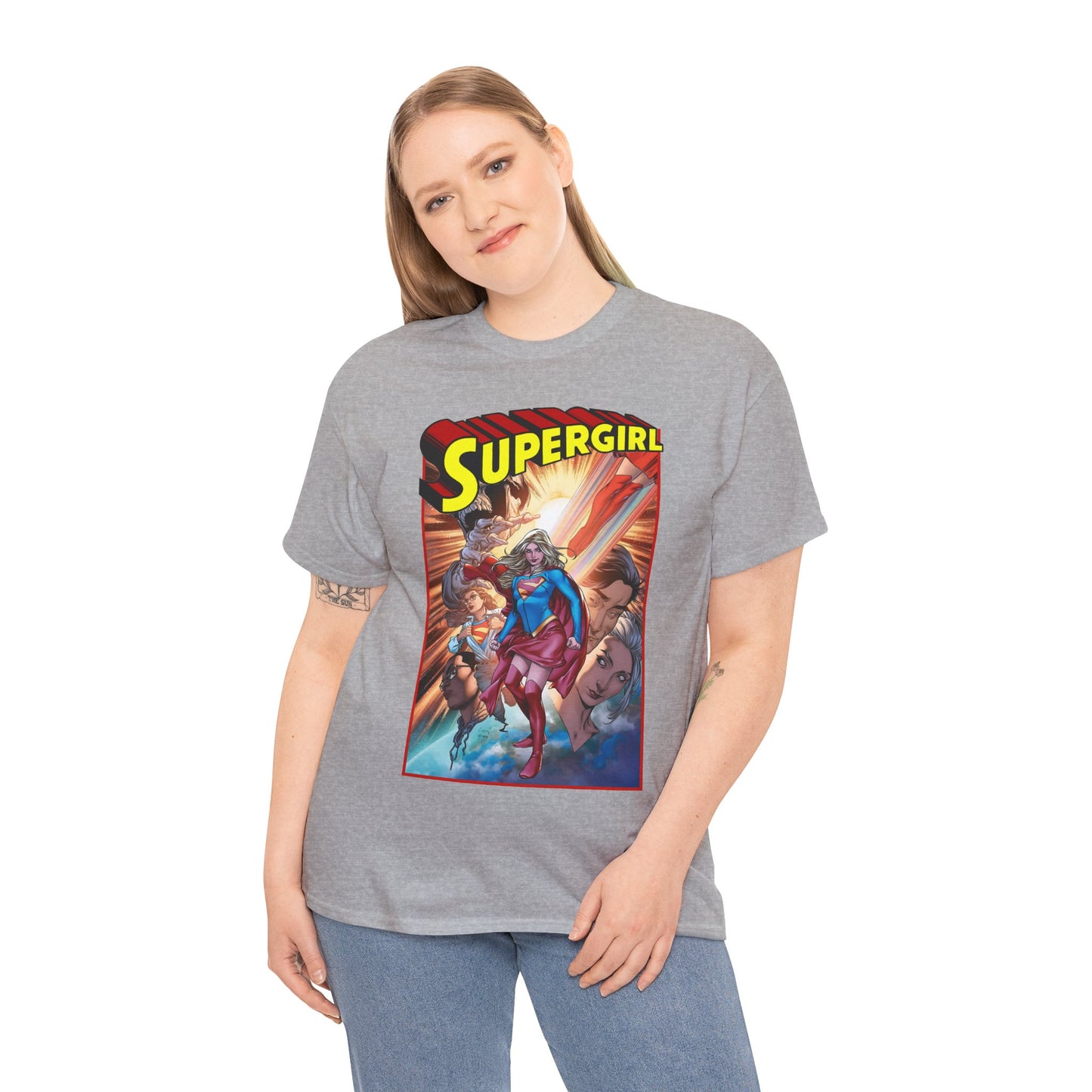 Supergirl T-Shirt- Maid of Might, Kara - Superman Cousin - Upcoming 2026 DC Comics Movie