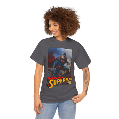 Superman T-Shirt - Lucio Parrillo Art - Man of Steel - DC Comics