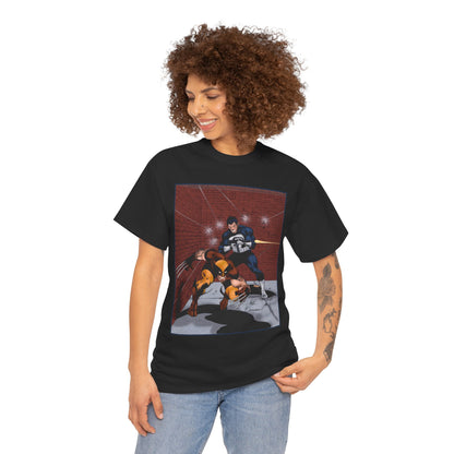 Wolverine & Punisher T-Shirt - John Buscema Art - Marvel Comics