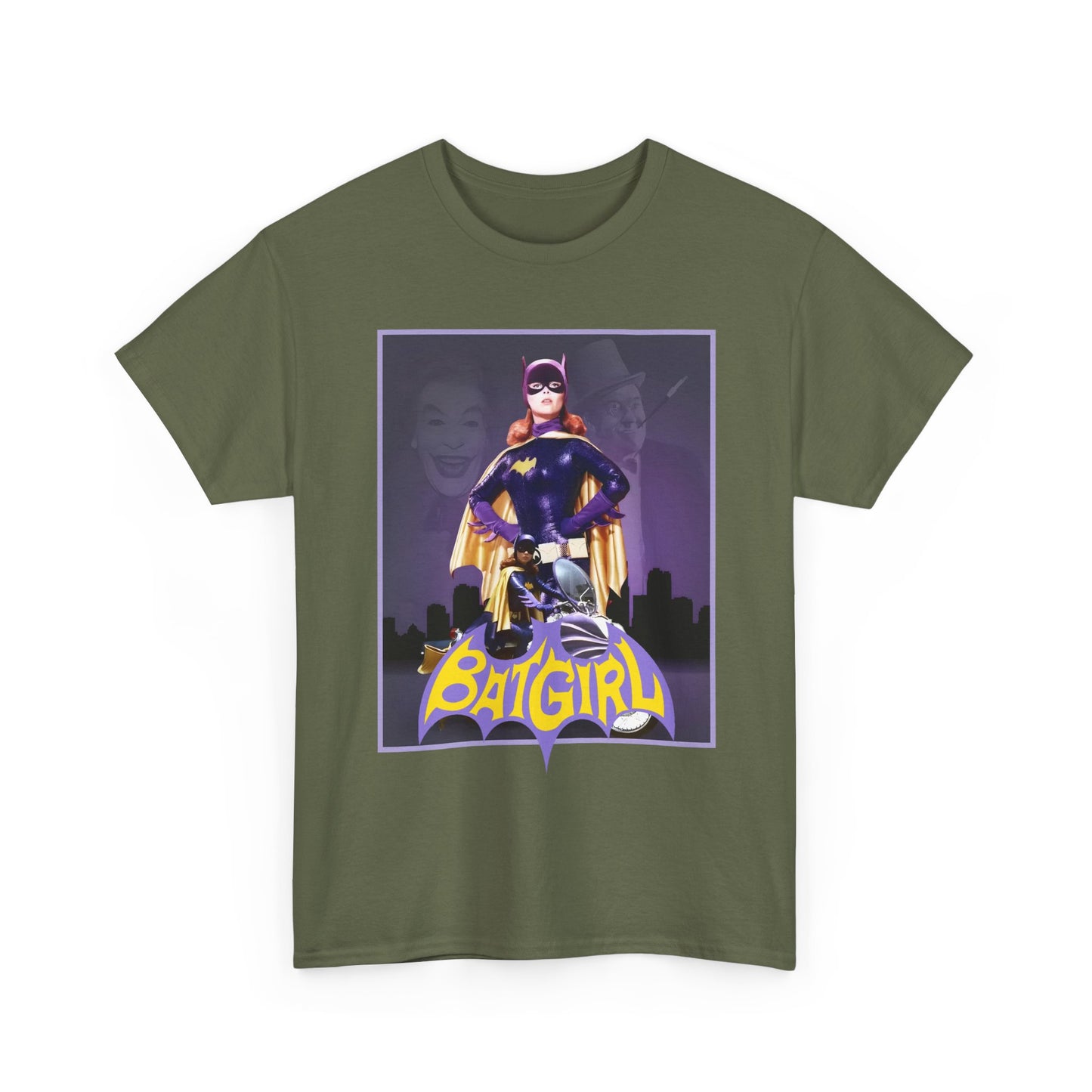 Batgirl T-Shirt - Yvonne Craig - Batman 1966 TV Series - Barbara Gordon, Daughter of Commissioner Gordon, Gotham City Hero