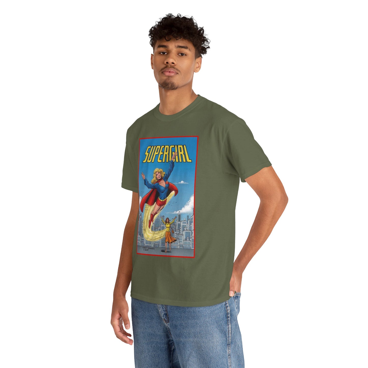 Supergirl T-Shirt - George Perez Art - Kara, Maid of Might - 2026 Movie - DC Comics