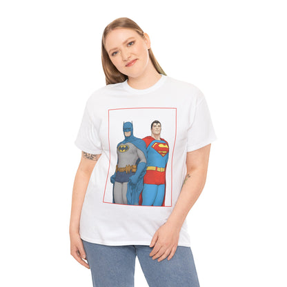 Superman & Batman T-Shirt - Frank Quitely Art - World's Finest Variant Cover Art - DC Comics