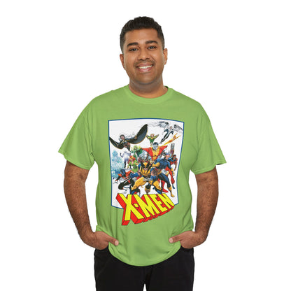X-Men T-Shirt - Classic Arthur Adams Art - Marvel Comics - Wolverine, Colossus, Storm, Cyclops, Nightcrawler, Iceman