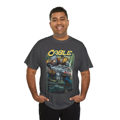 Cable T-Shirt - Greg Capullo Art - X-Force Leader, Mutant Fighter - Nathan Summers - Marvel Comics