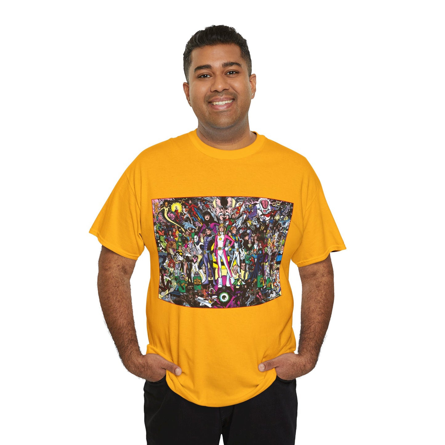 Legion of Super-Heroes T-Shirt - Phil Jimenez Art - Basically, Every Legionnaire Until This Point - DC Comics