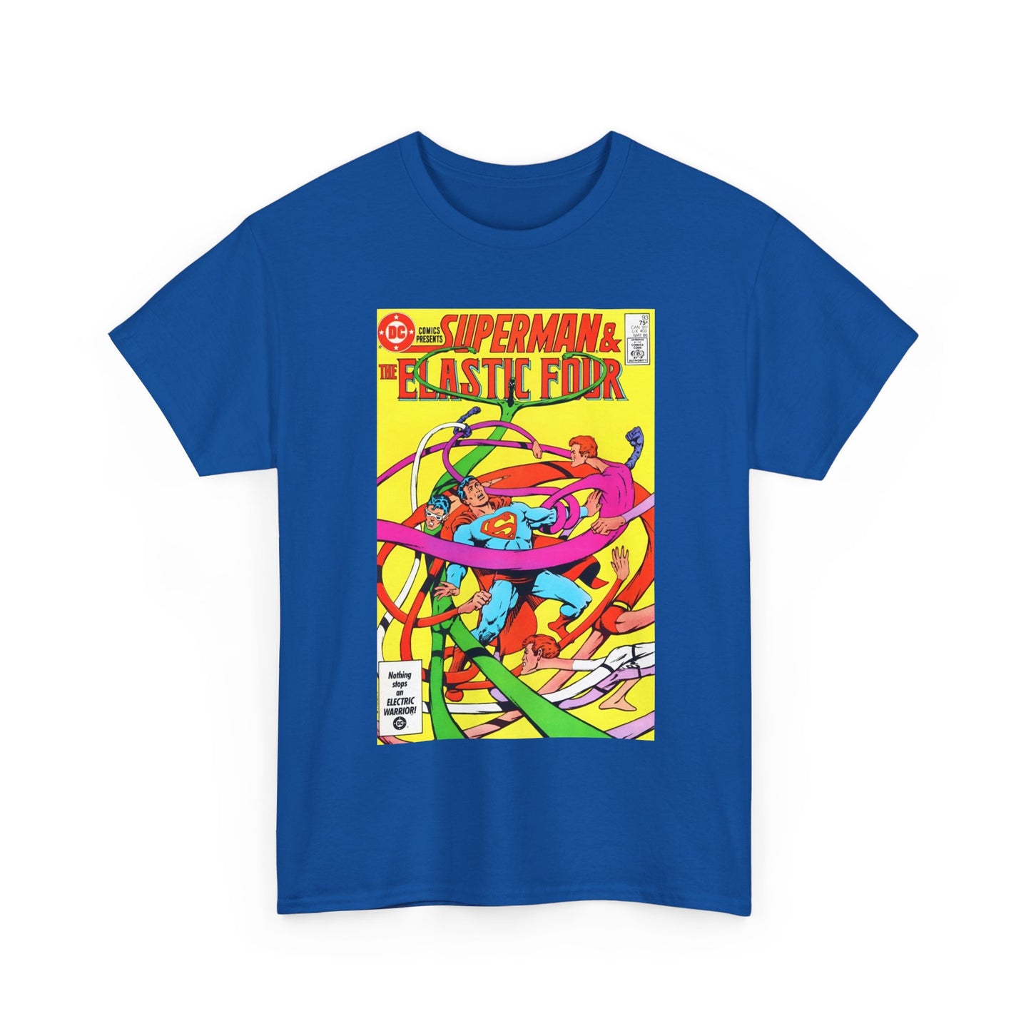 DC Comics Presents #93 T-Shirt - Superman, Plastic Man, Elongated Man, Jimmy Olsen - DC Comics