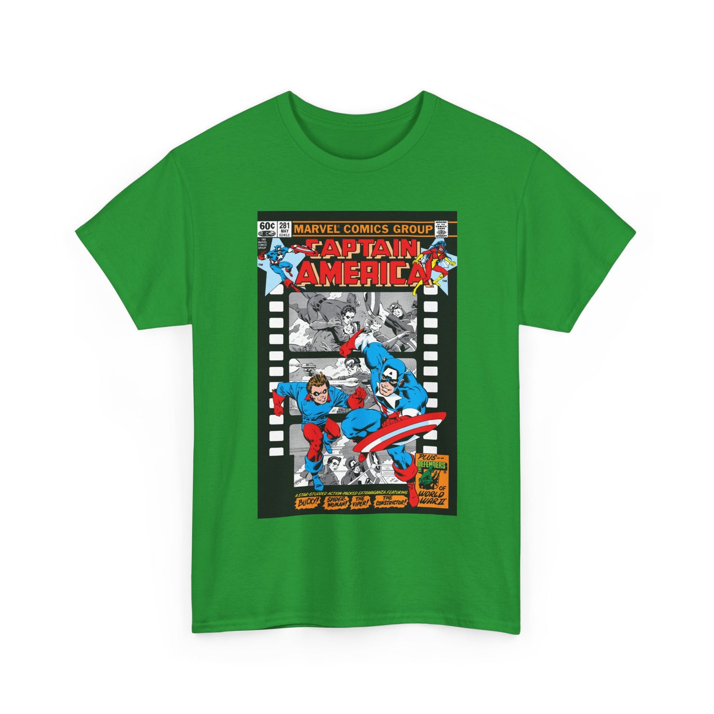 Captain America #281 T-Shirt - Mike Zeck Art - Marvel Comics